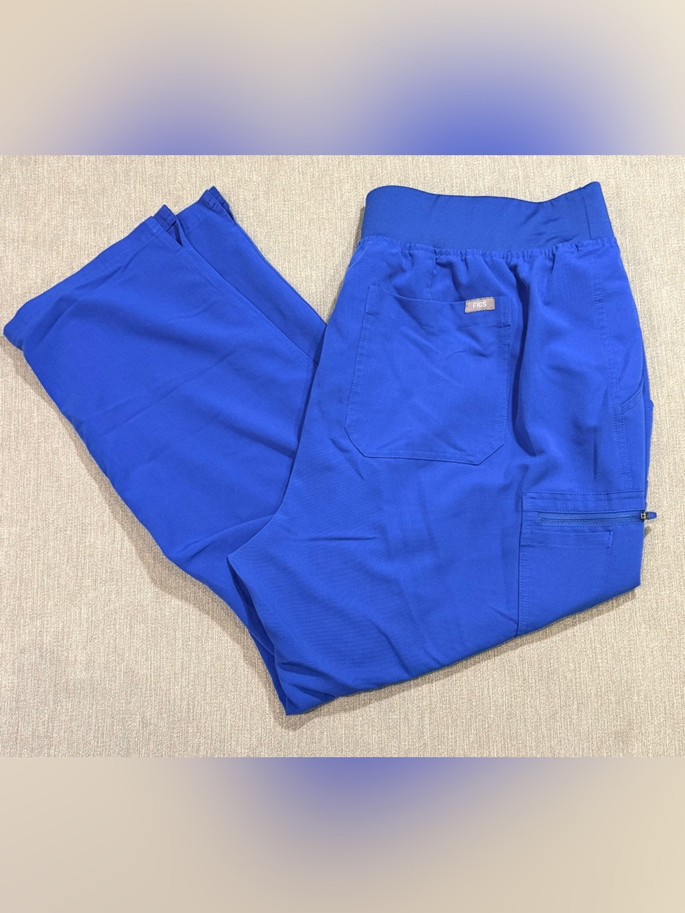 Figs Blue Zamora Jogger Scrub Pants 3XL/P